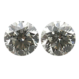 1.42 cttw Pair of Round Diamonds : L / VS1