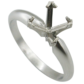 Platinum Solitaire Setting