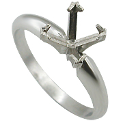 18K White Gold Setting