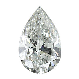 3.01 ct Pear Shape Diamond : F / SI1