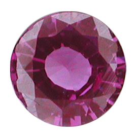 0.60 ct Round Pink Sapphire : Fine Pink