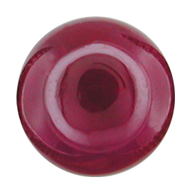 0.56 ct Rich Darkish Red Cabochon Natural Ruby