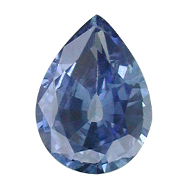 0.75 ct Fine Navy Blue Pear Shape Natural Blue Sapphire