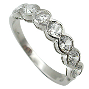 14K White Gold 1.15cttw Diamond Ring