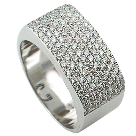 18K White Gold Pave