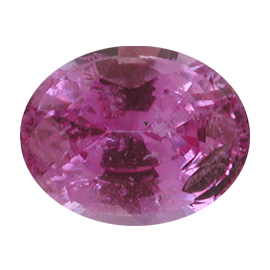 1.78 ct Oval Pink Sapphire : Rich Darkish Pink