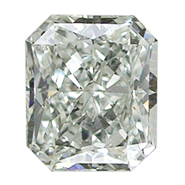 0.92 ct Radiant Natural Diamond : J / VVS2