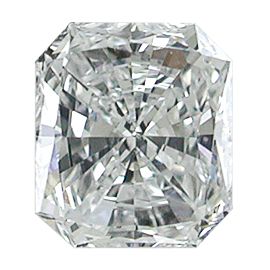 0.77 ct Radiant Natural Diamond : D / SI1