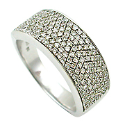 14K White Gold 0.80cttw Diamond Ring