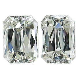 1.86 cttw Pair of Spring Cut Diamonds : I / VS2