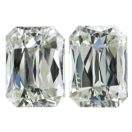 1.86 cttw Pair of Spring Cut Natural Diamonds : I / VS2
