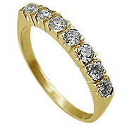 14K Yellow Gold 0.50cttw Diamond Band