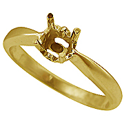 18K Yellow Gold Setting