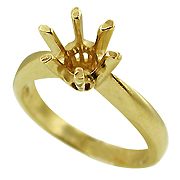 18K Yellow Gold Setting