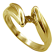 18K Yellow Gold Setting