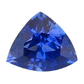 1.58 ct Trillion Blue Sapphire : Cornflower Blue