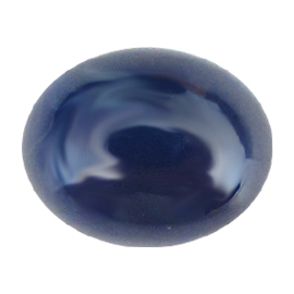 4.29 ct Blue Cabochon Natural Blue Sapphire