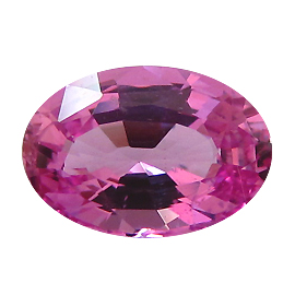 0.92 ct Oval Sapphire : Light Pink
