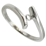 14K White Gold Setting