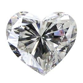 1.18 ct Heart Shape Natural Diamond : G / SI2