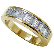 18K Yellow Gold 1.00cttw Diamond Band