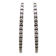 18K White Gold 0.46cttw Diamond Earrings