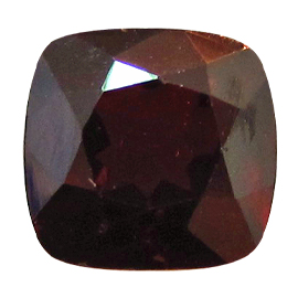 2.54 ct Cushion Cut Garnet : Rich Darkish Red