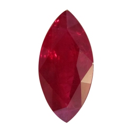 1.48 ct Marquise Ruby : Pigeon Blood Red