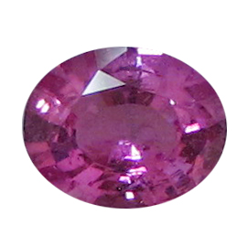 1.27 ct Oval Pink Sapphire : Fine Pink