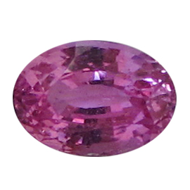 1.55 ct Oval Pink Sapphire : Soft Pink