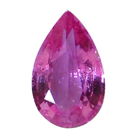 1.32 ct Rich Pink Pear Shape Natural Pink Sapphire