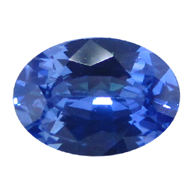 1.10 ct Oval Blue Sapphire : Fine Blue