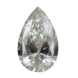 2.09 ct Pear Shape Diamond : H / SI1