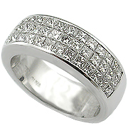 Platinum 1.90cttw Diamond Band