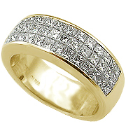 18K Yellow Gold 1.90cttw Diamond Band