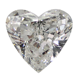 1.51 ct Heart Shape Natural Diamond : H / SI1