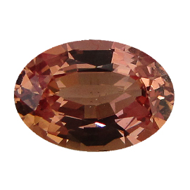 2.00 ct Oval Sapphire : Golden Orange