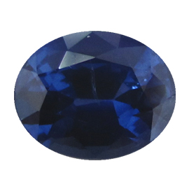 1.39 ct Deep Rich Blue Oval Sapphire
