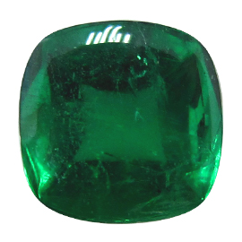 2.67 ct Cabochon Emerald : Rich Grass Green
