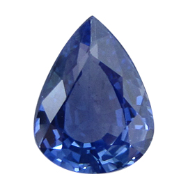 2.22 ct Fine Royal Blue Pear Shape Natural Blue Sapphire