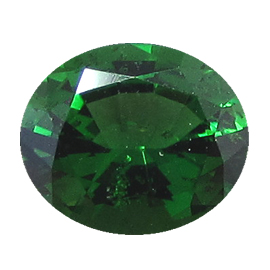 1.01 ct Oval Chrome Diopside : Deep Rich Green