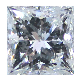 1.11 ct Princess Cut Natural Diamond : F / SI2