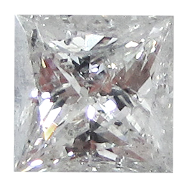 1.08 ct Princess Cut Diamond : F / I1