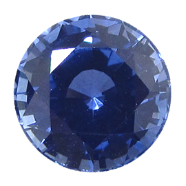 2.44 ct Round Blue Sapphire : Fine Blue