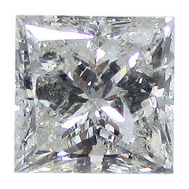 1.27 ct Princess Cut Diamond : H / I1