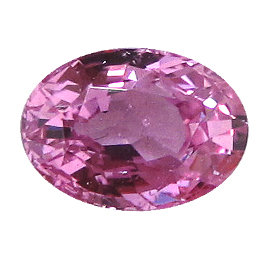 1.22 ct Oval Pink Sapphire : Fine Pink
