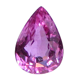0.57 ct Deep Rich Pink Pear Shape Natural Pink Sapphire
