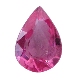 1.12 ct Pear Shape Pink Sapphire : Fine Pink