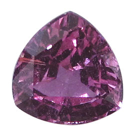 0.54 ct Trillion Pink Sapphire : Intense Pink