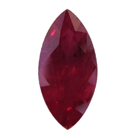 1.06 ct Marquise Ruby : Fine Red